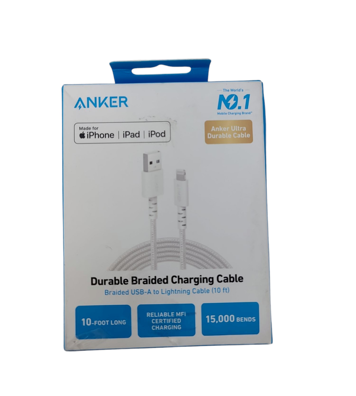 Anker PowerLine II Lightning 1.8m (MFi)
