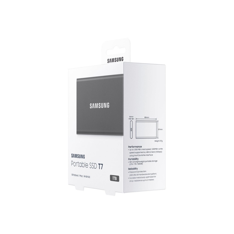 Samsung T7 Portable SSD 1TB