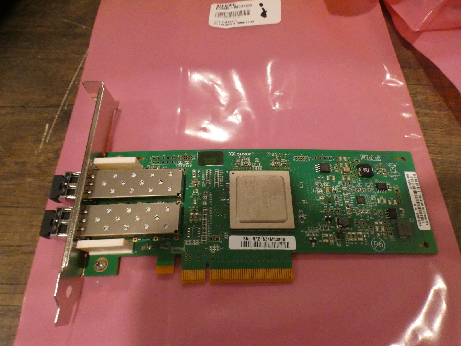 QLogic QLE2562 8Gb FC Dual Port HBA