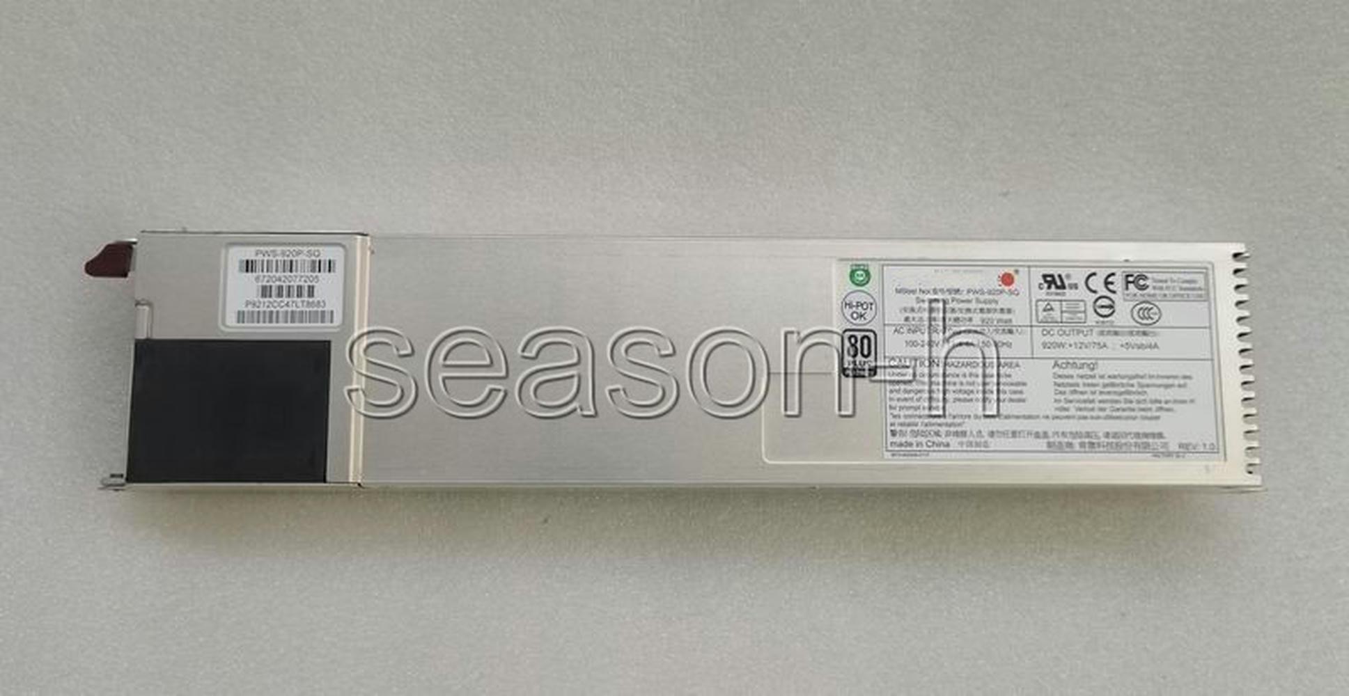 Supermicro 920W Redundant PSU (PWS-920P-SQ)