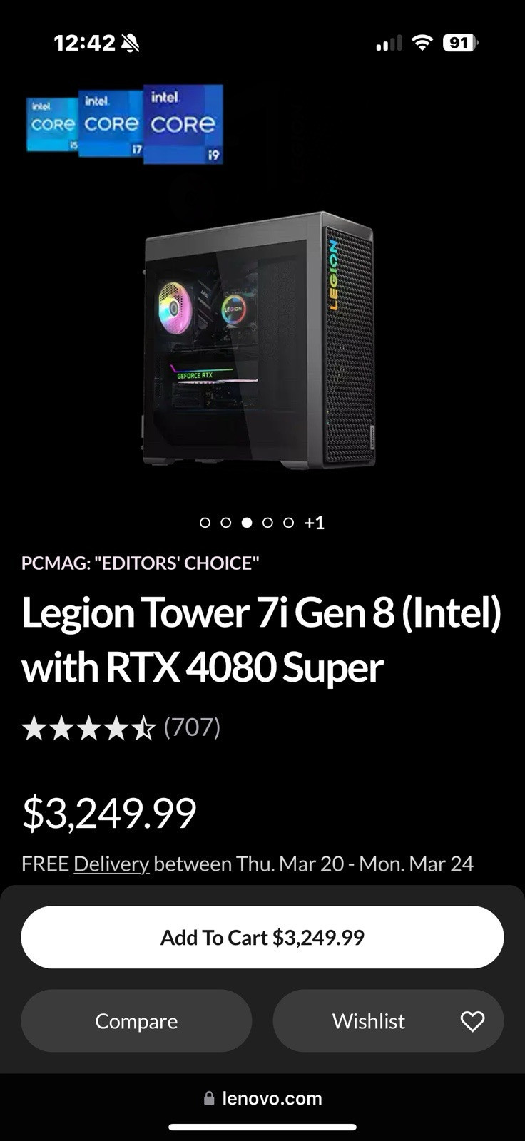 Lenovo Legion Tower 7i Gen 8