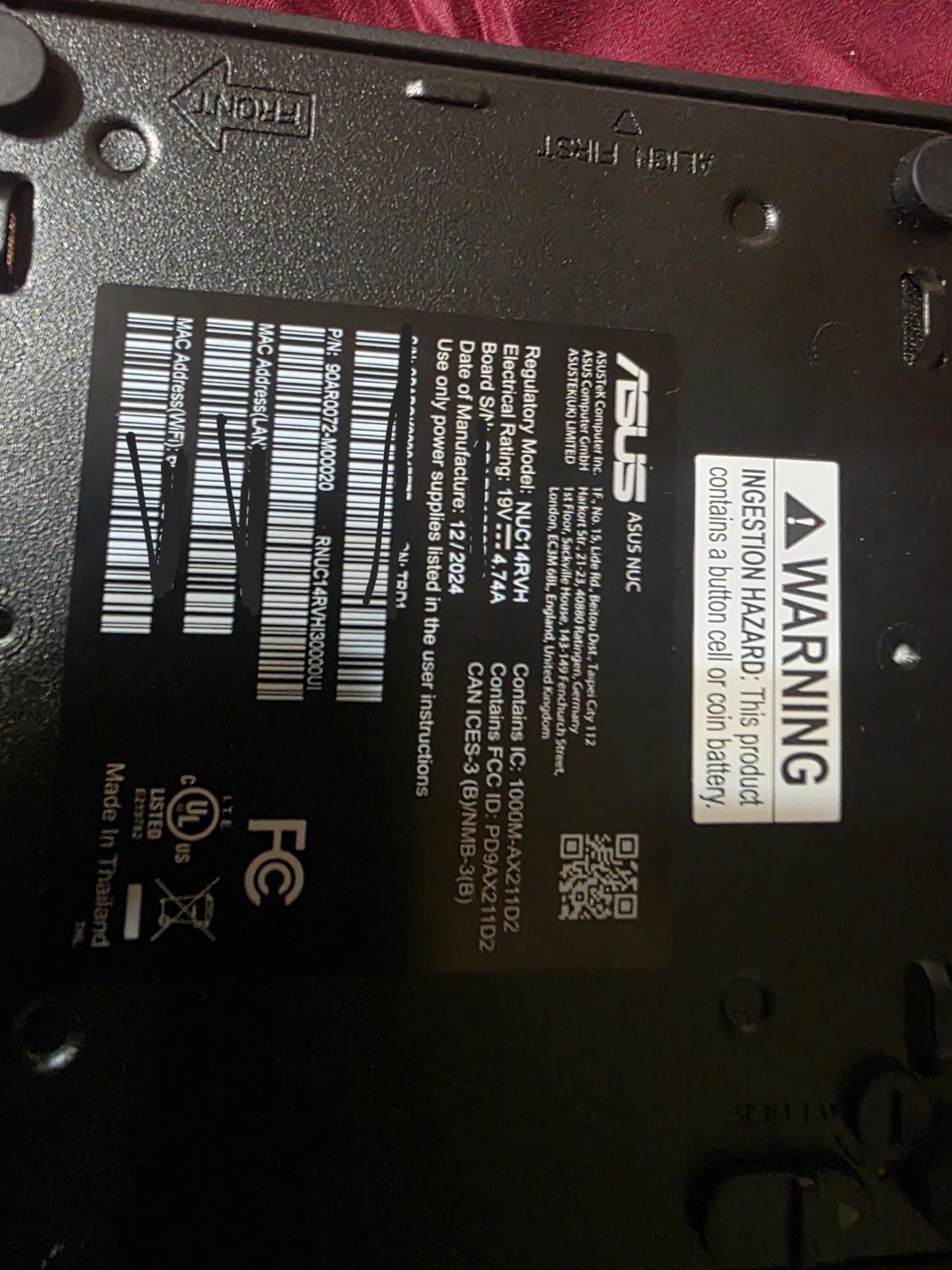 Intel NUC 14 Pro