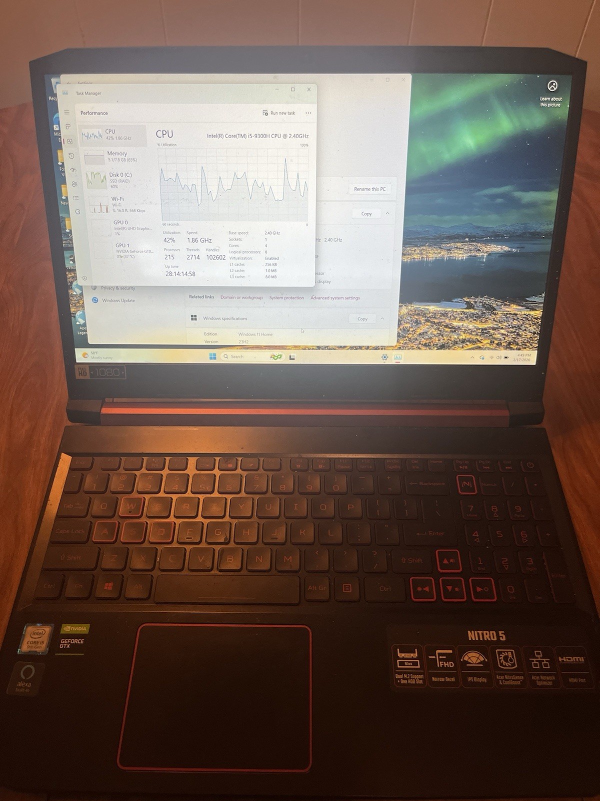 Acer Nitro 5