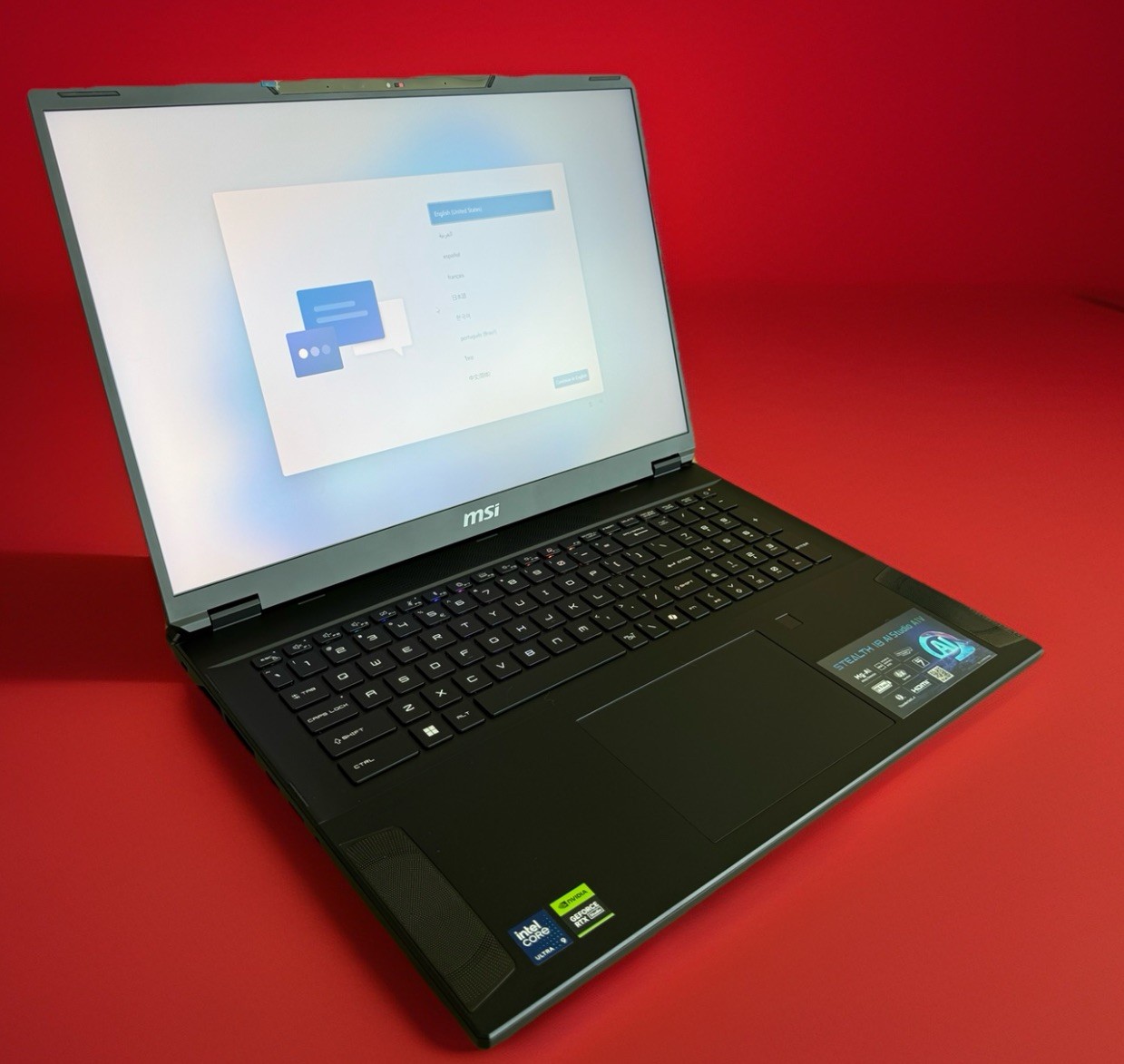 MSI Stealth 18 AI Studio