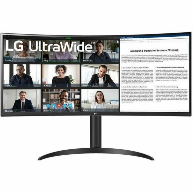LG 34WN80C-B 34″ WQHD IPS Curved Ultrawide Monitor