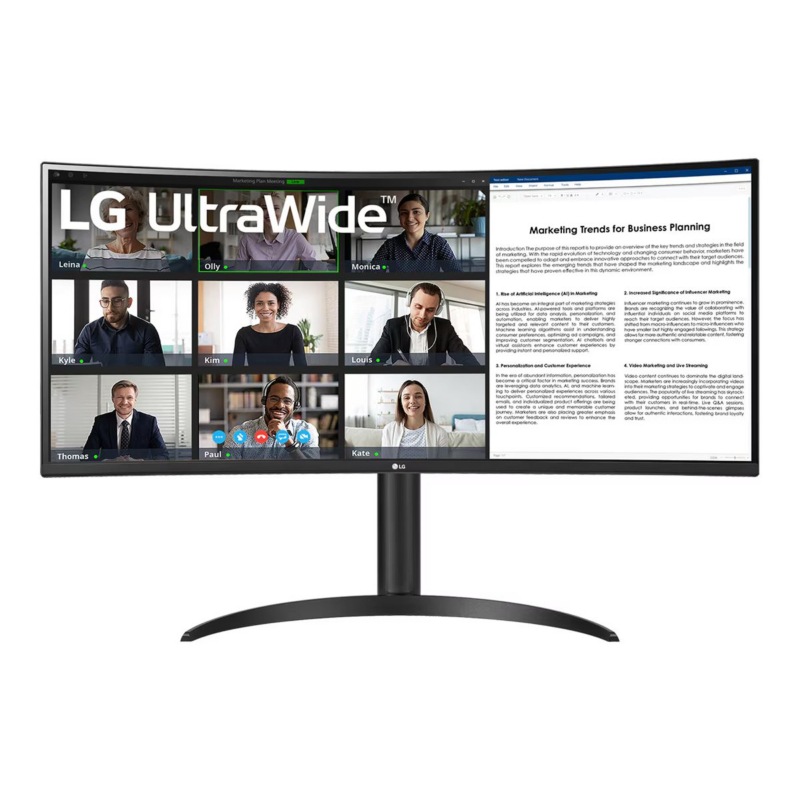 LG 34WN80C-B 34″ WQHD IPS Curved Ultrawide Monitor