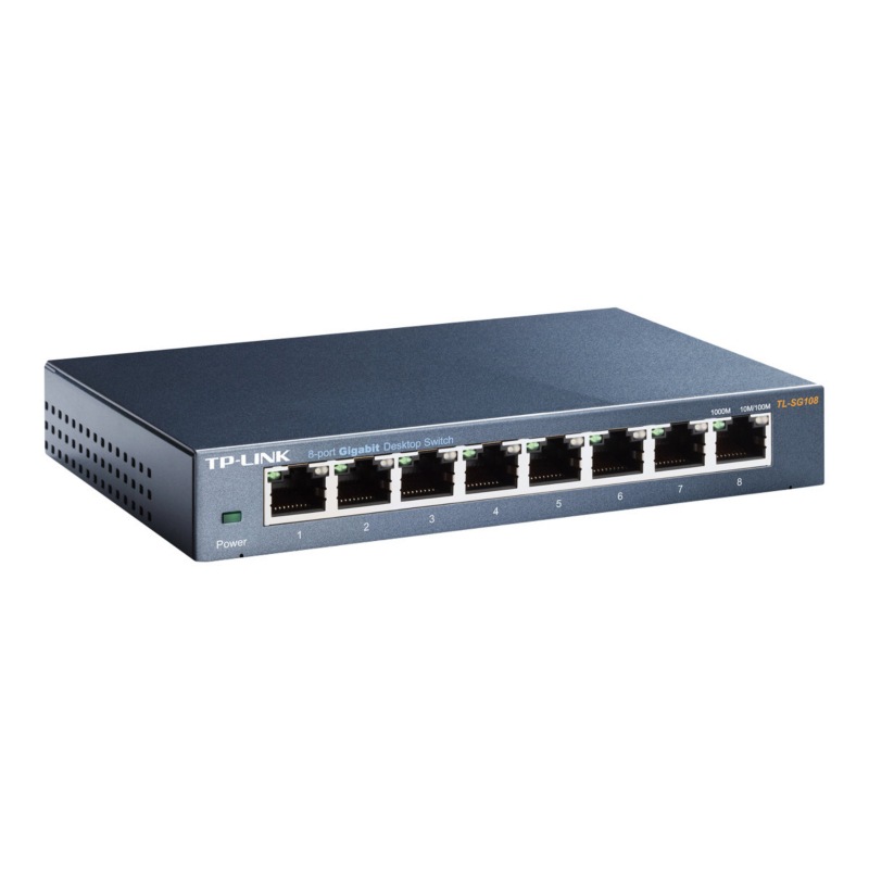 TP-Link TL-SG108 8-Port Gigabit Desktop Switch
