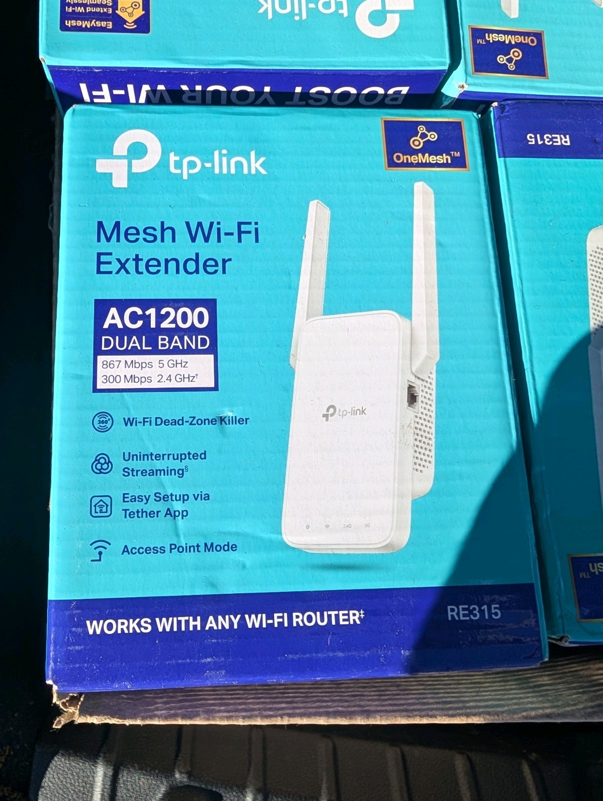 TP-Link RE315 AC1200 Mesh WiFi Range Extender