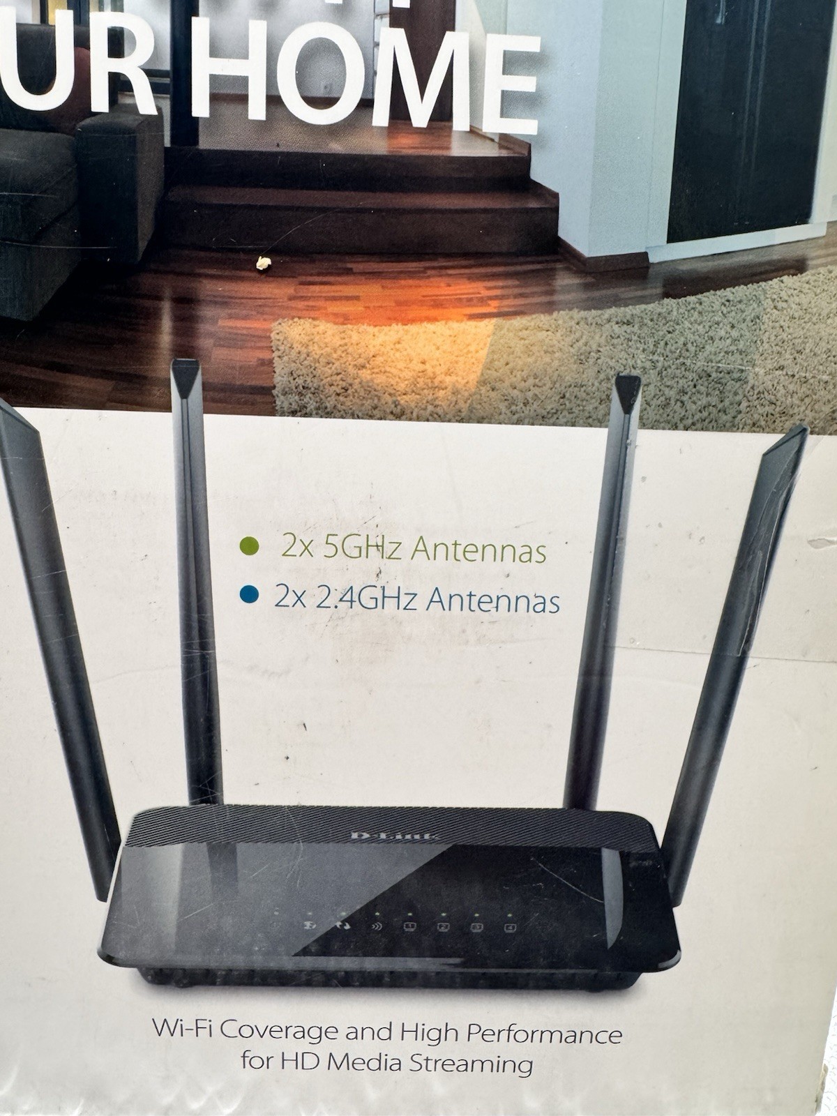 D-Link DIR-X1860 AX1800 WiFi 6 Router