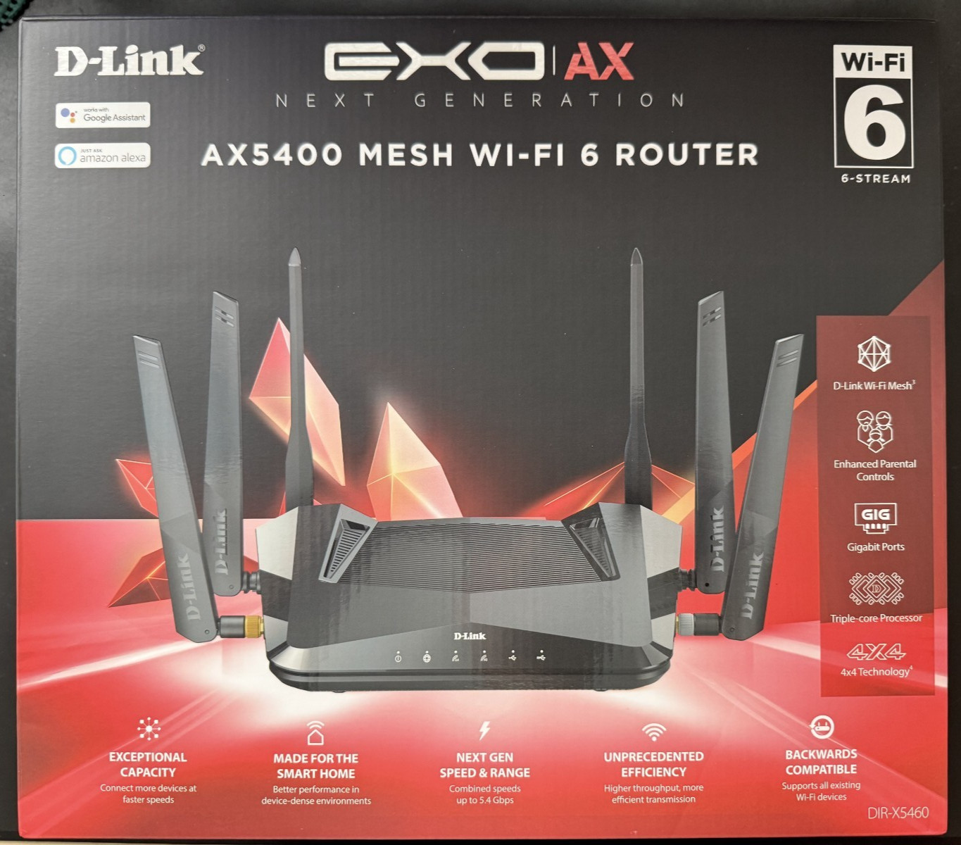 D-Link DIR-X3260 AX3200 WiFi 6 Dual-Band Router