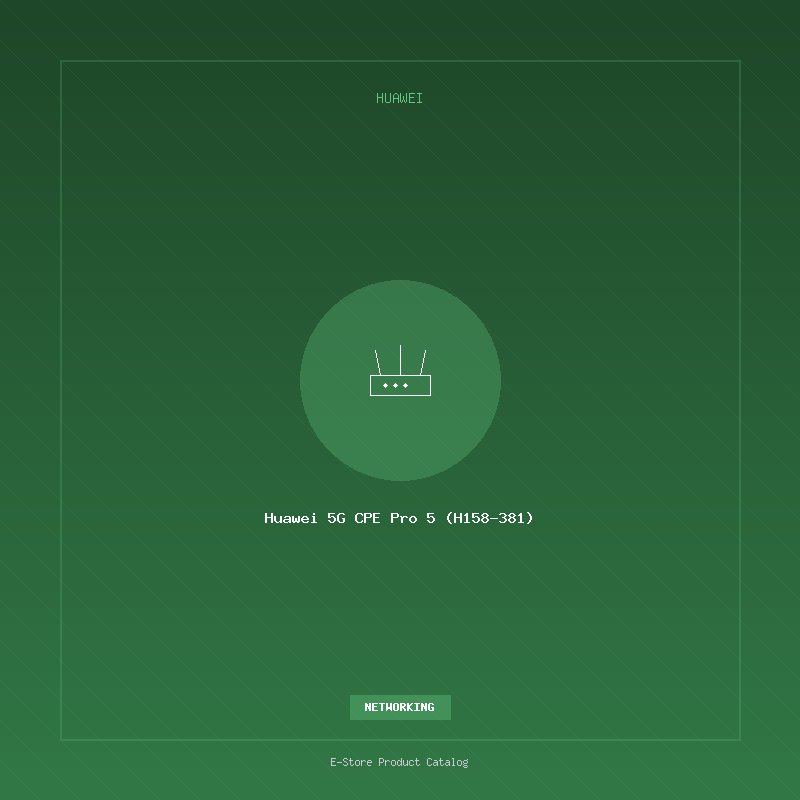 Huawei 5G CPE Pro 5 (H158-381)