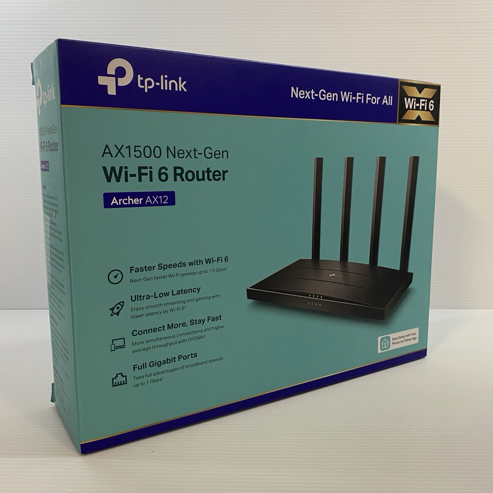 TP-Link Archer AX12 AX1500 WiFi 6 Router