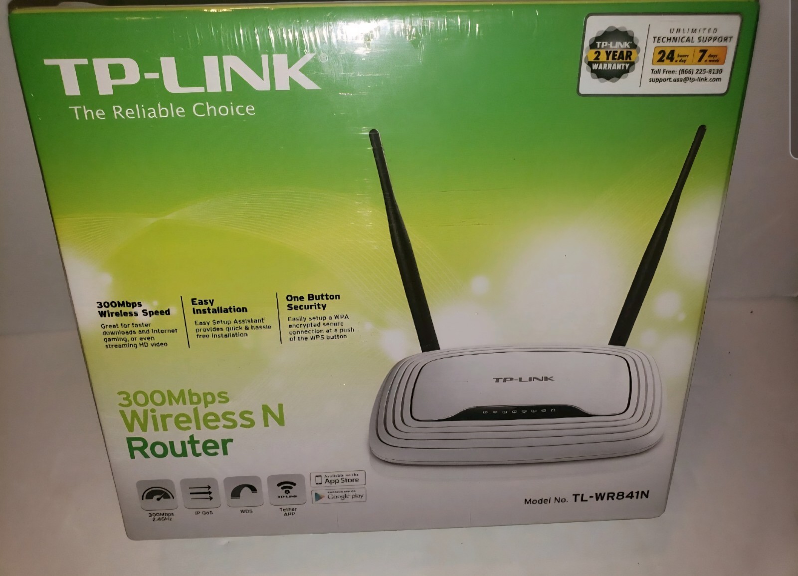 TP-Link TL-WR840N N300 WiFi Router