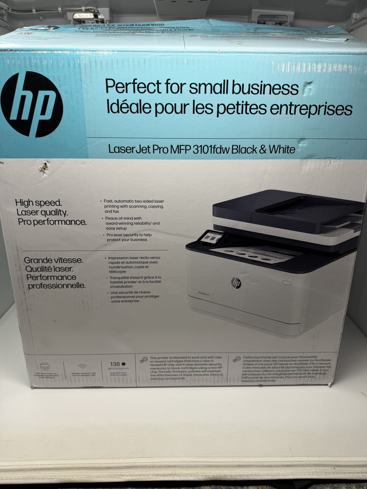 HP LaserJet Pro MFP 3101fdw Mono Laser Printer