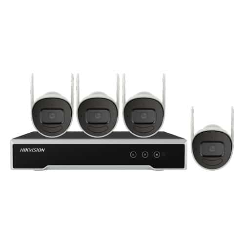 Hikvision 4-Channel 2MP PoE Camera Kit