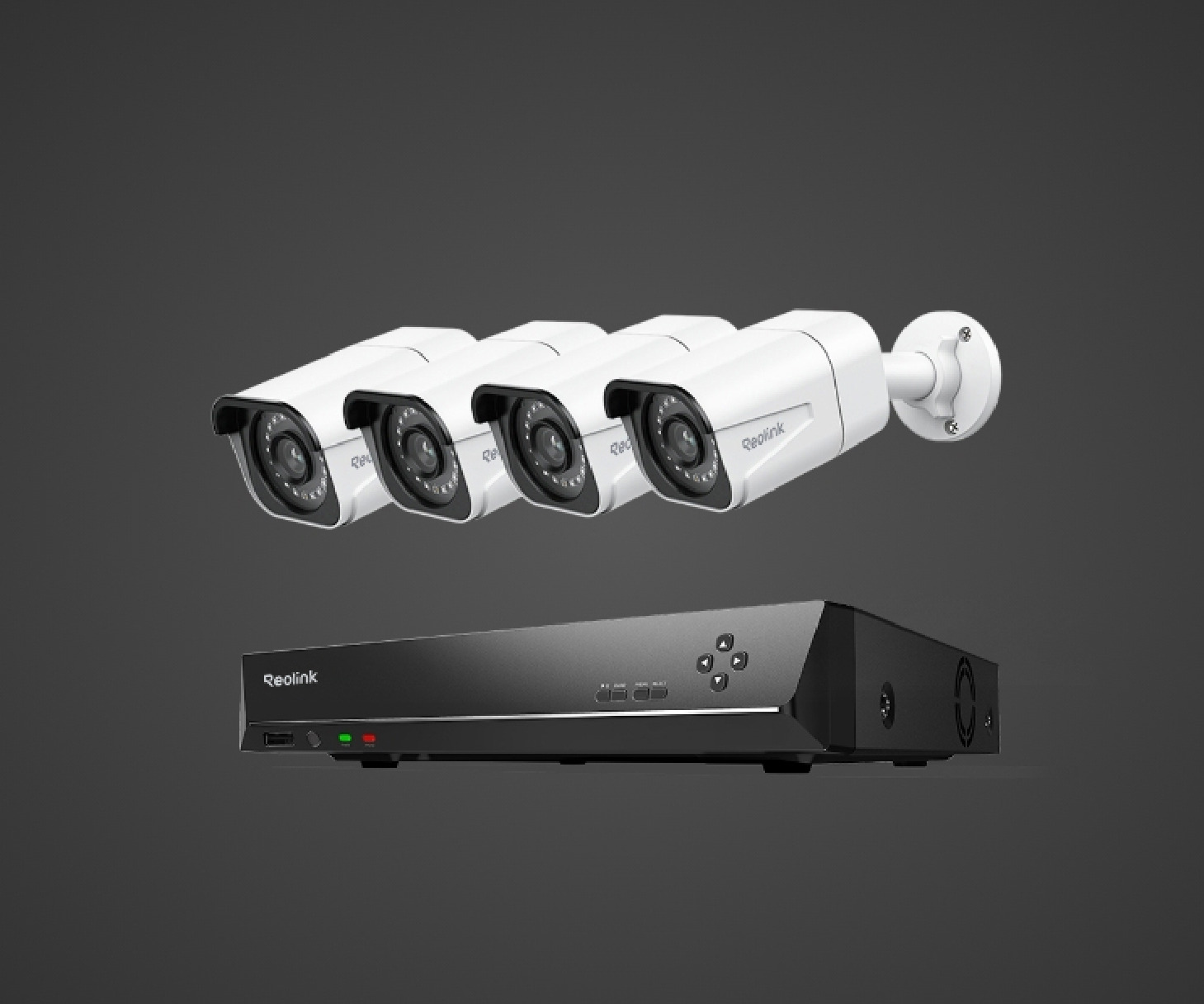 Reolink 8-Channel 4K PoE Camera Kit with 4 Bullet Cameras