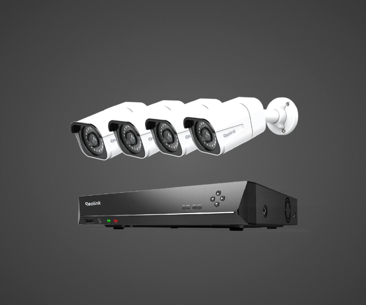 Reolink 8-Channel 4K PoE Camera Kit with 4 Bullet Cameras