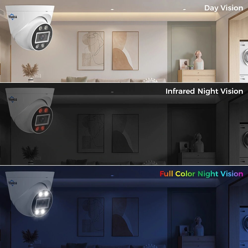 Dahua 8MP Full-Color Active Deterrence Dome Camera
