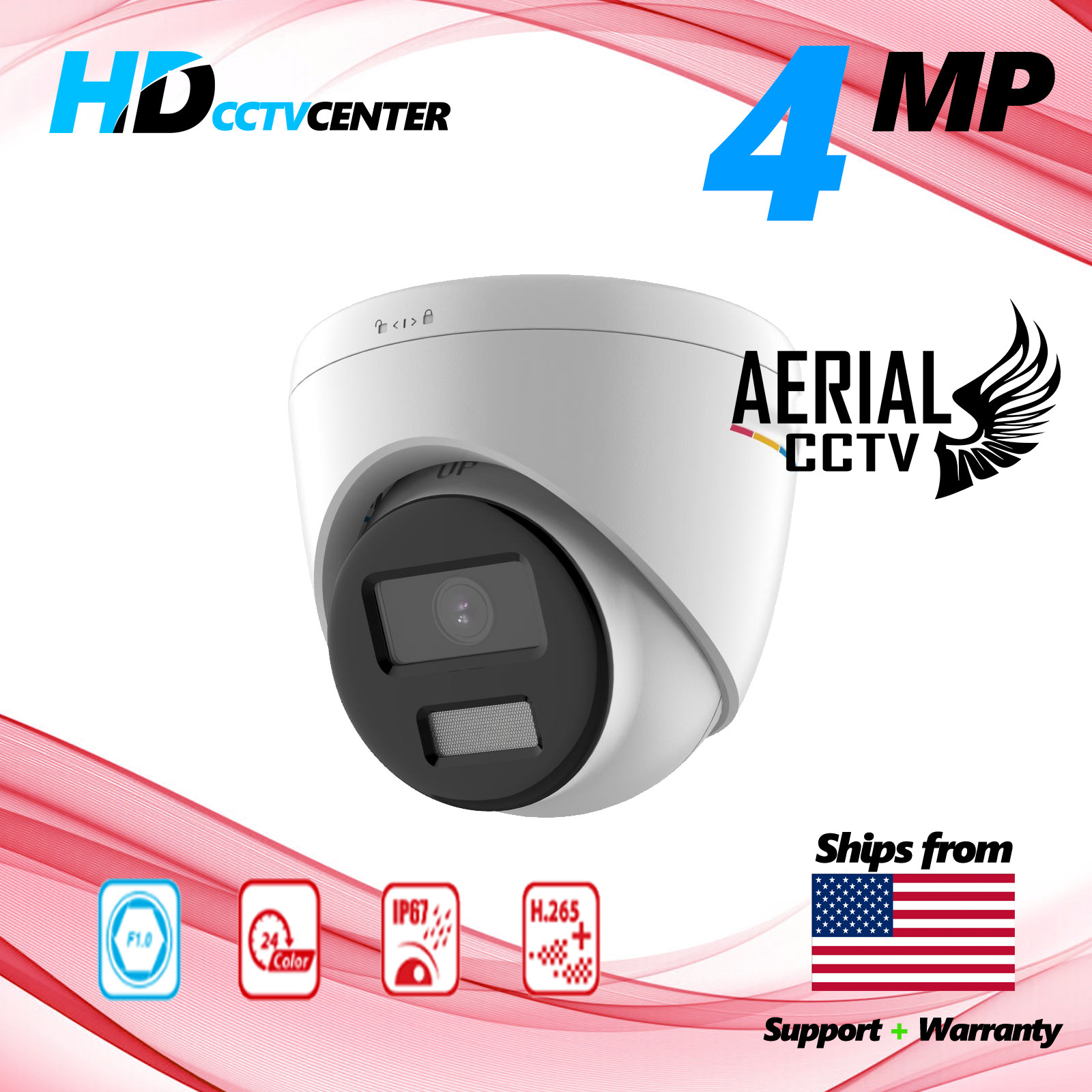 Hikvision ColorVu 4MP Bullet Camera