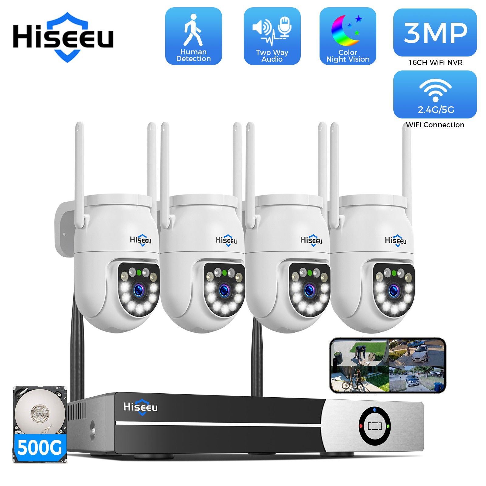 Imou Cruiser SE+ 4MP Outdoor PTZ WiFi Camera