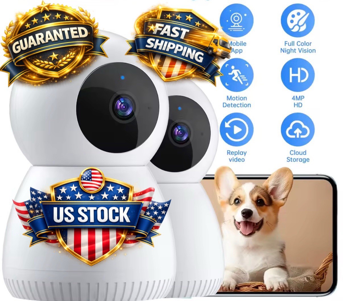 Imou Ranger 2C 2MP Indoor Pan/Tilt WiFi Camera