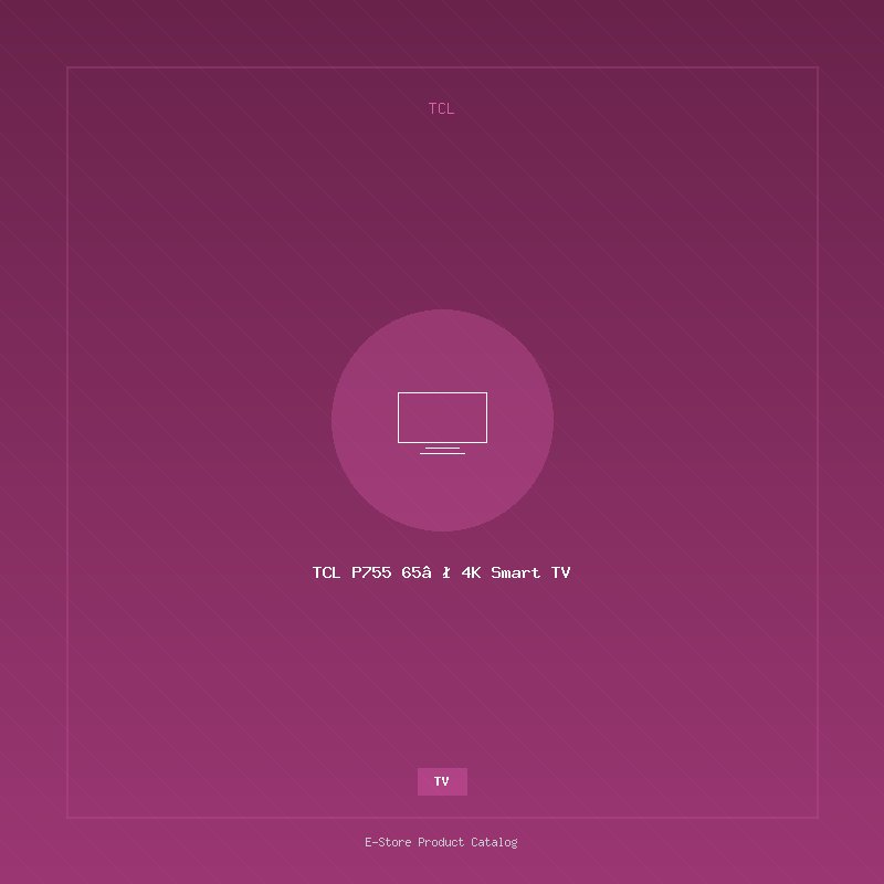 TCL P755 65″ 4K Smart TV